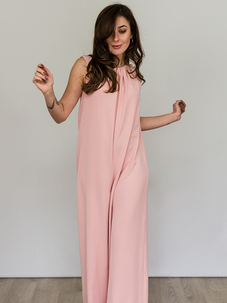 blush jumpsuit