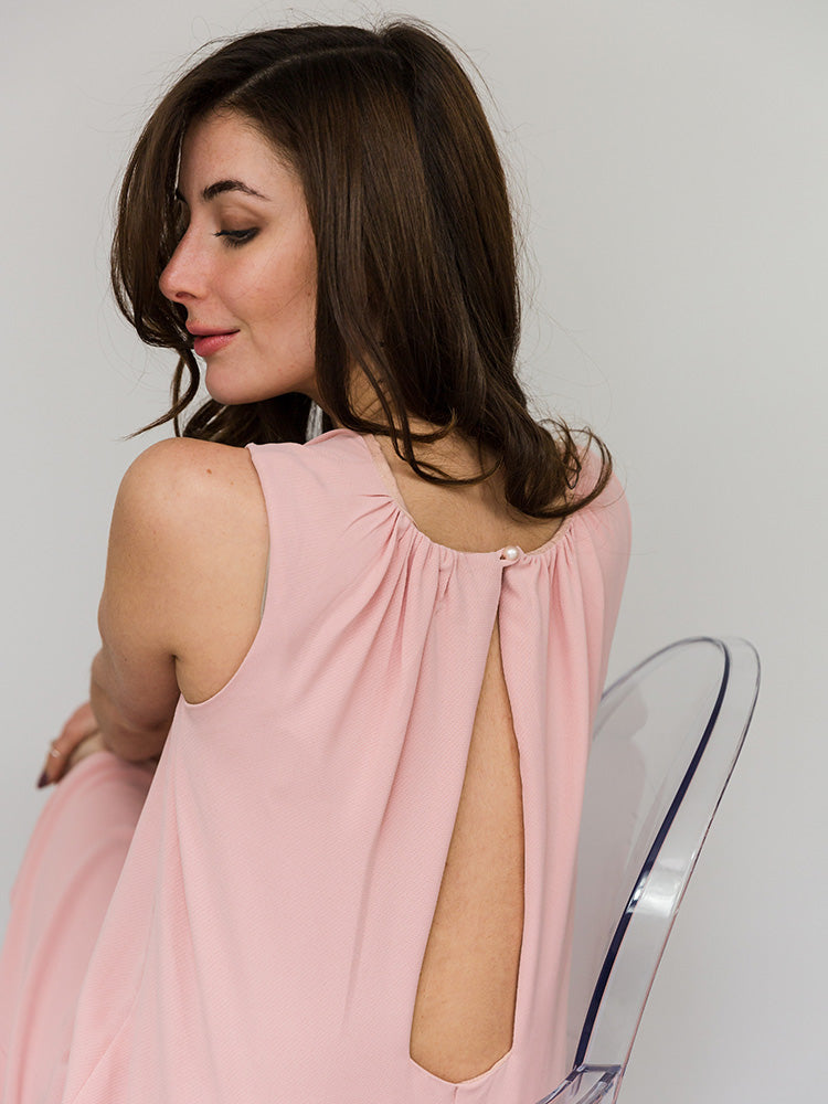 blush jumpsuit