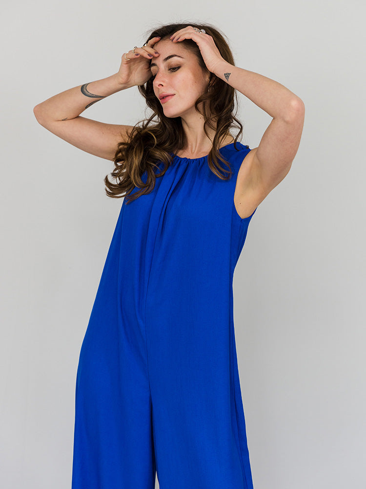 Cobalt jumpsuit